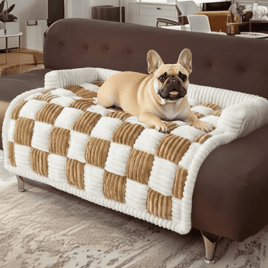 FuzzCare™ Furniture Protector & Calming Pet Bed
